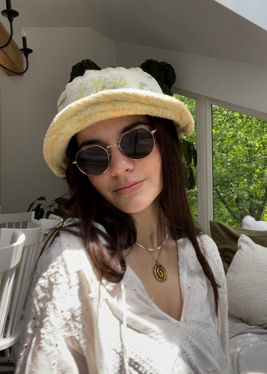 Towel bucket hat - Garden