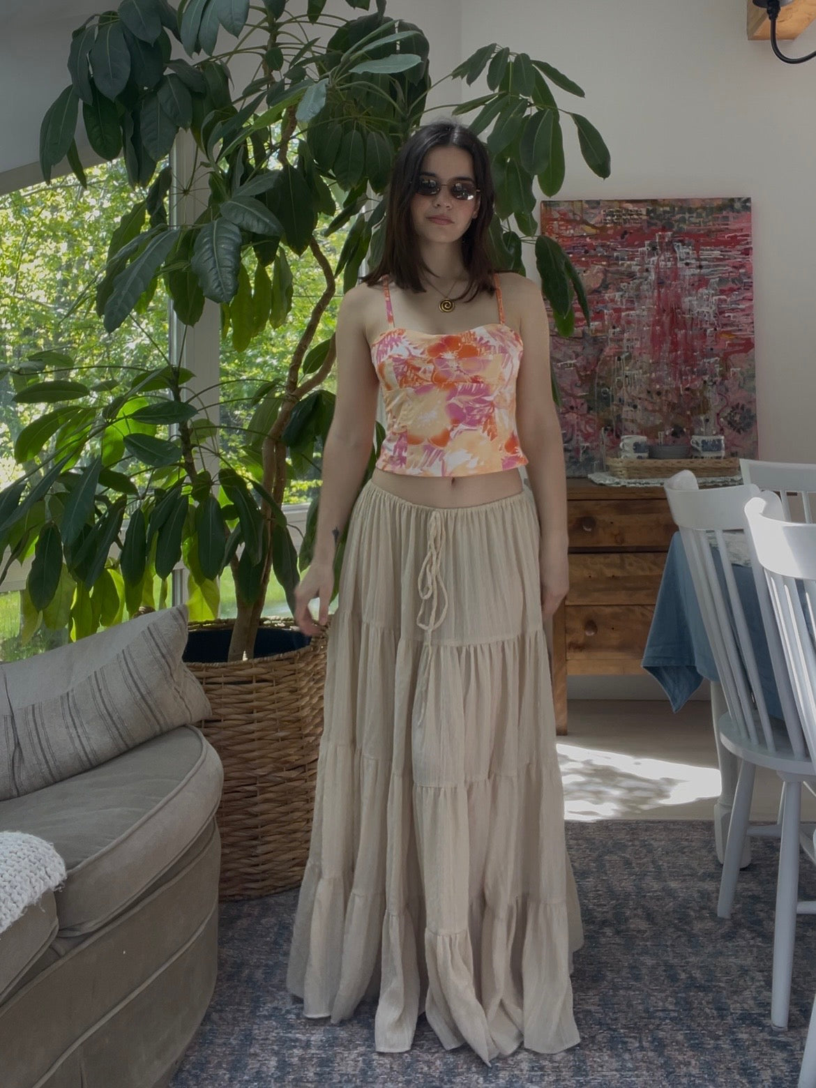 Hibiscus corset
