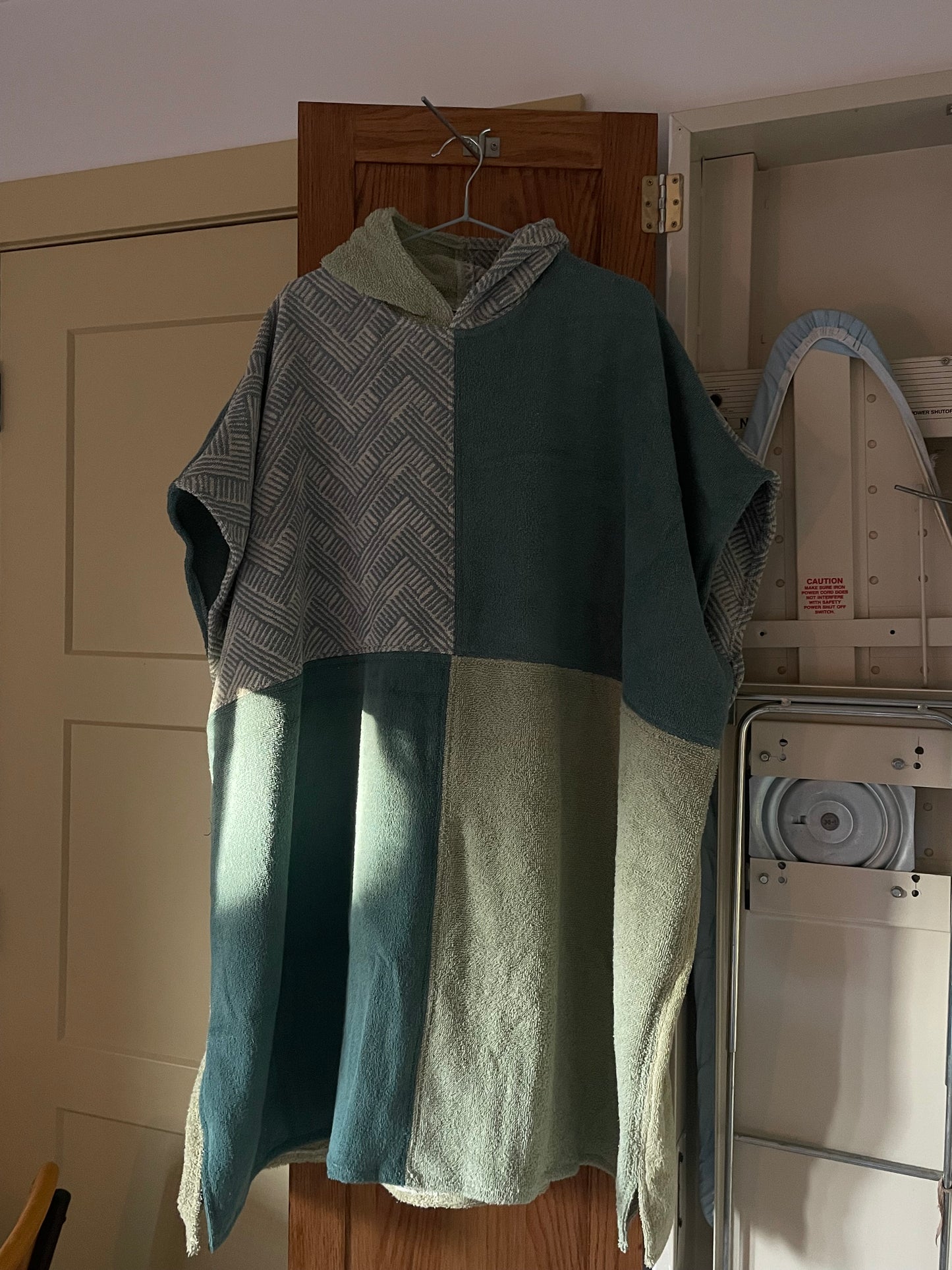 Towel poncho - Sage