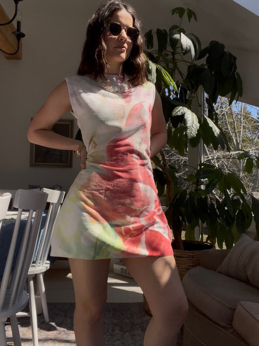 Towel dress - Hibiscus