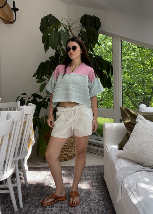 Towel football tee - Cosmo