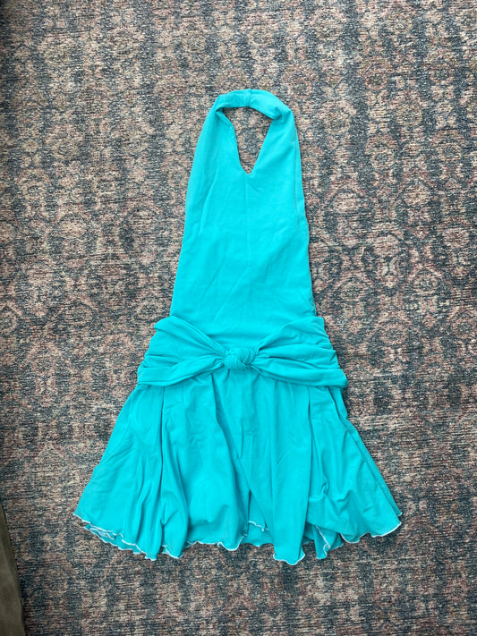 Aquamarine mini dress