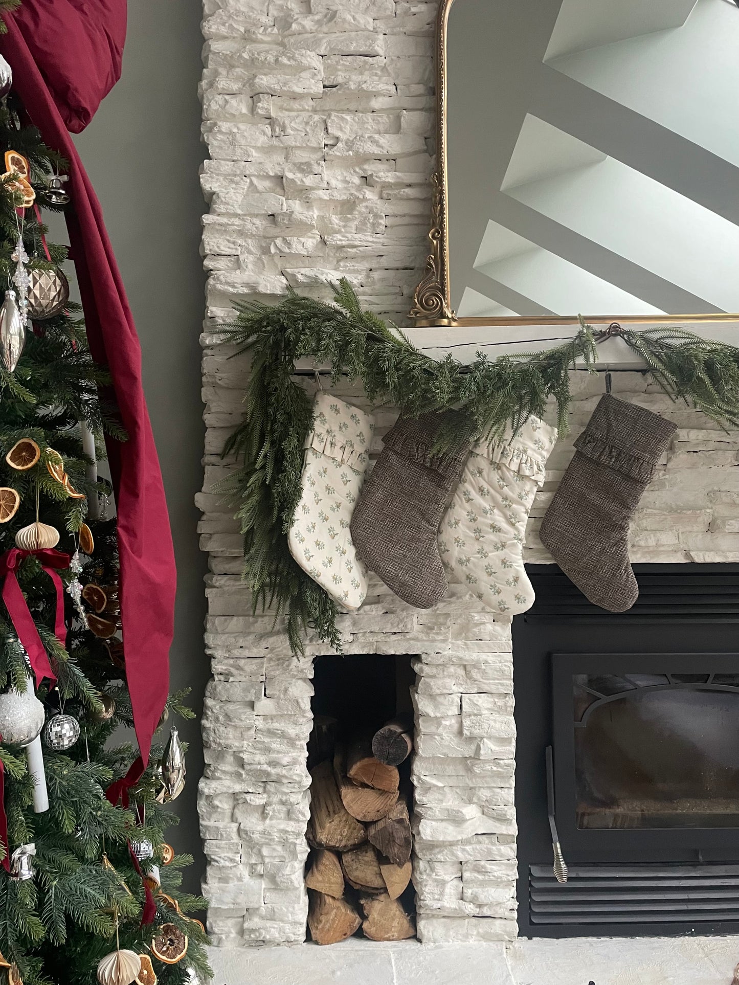 Stocking - Vintage floral