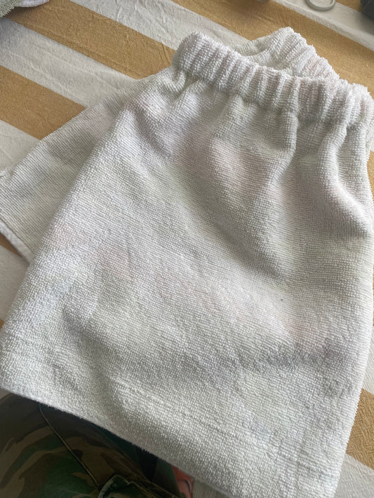 Towel short - Faintest of greens