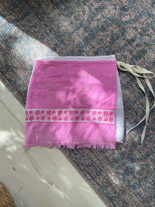 Towel skirt - Pink