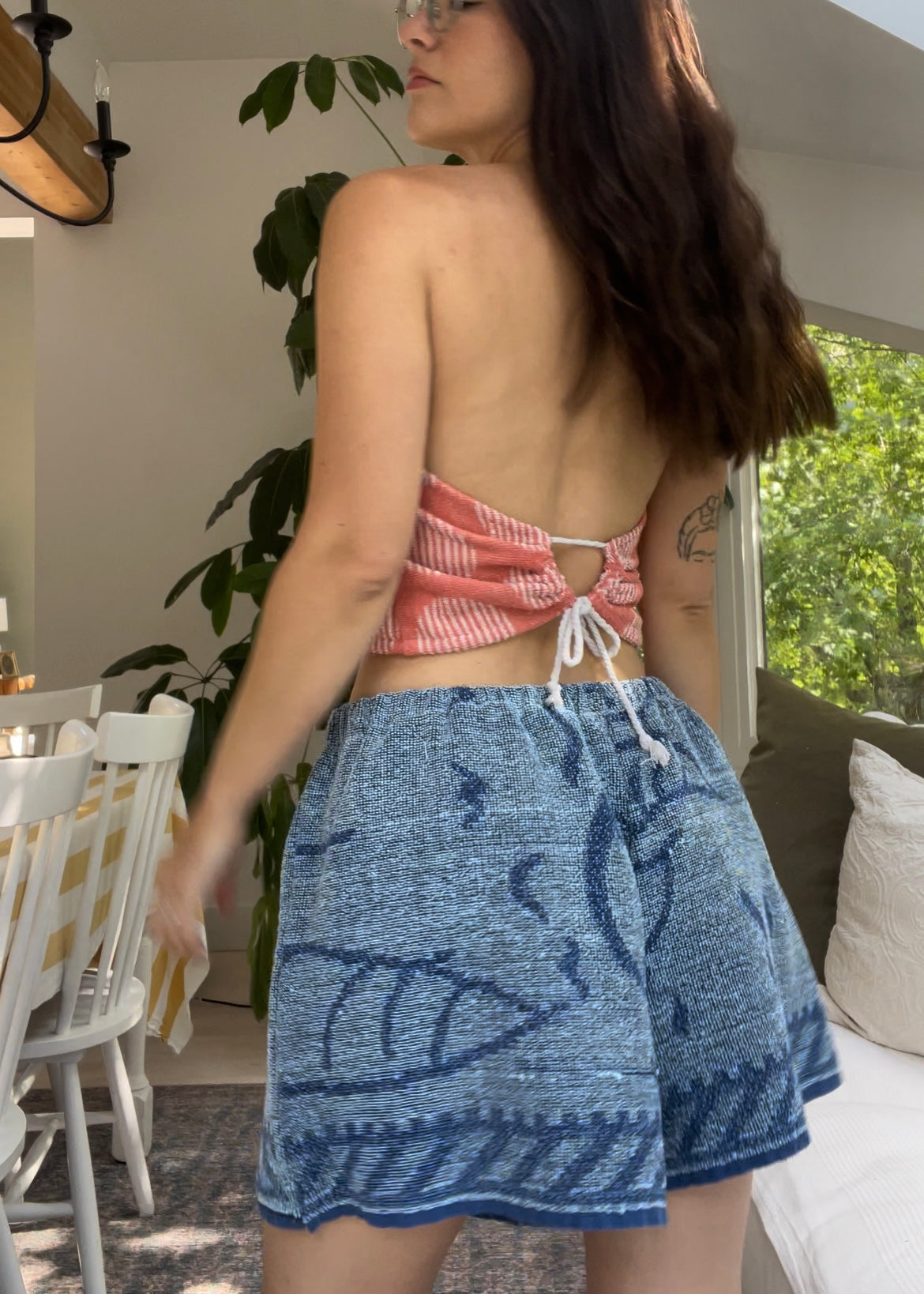 Towel top - Polka