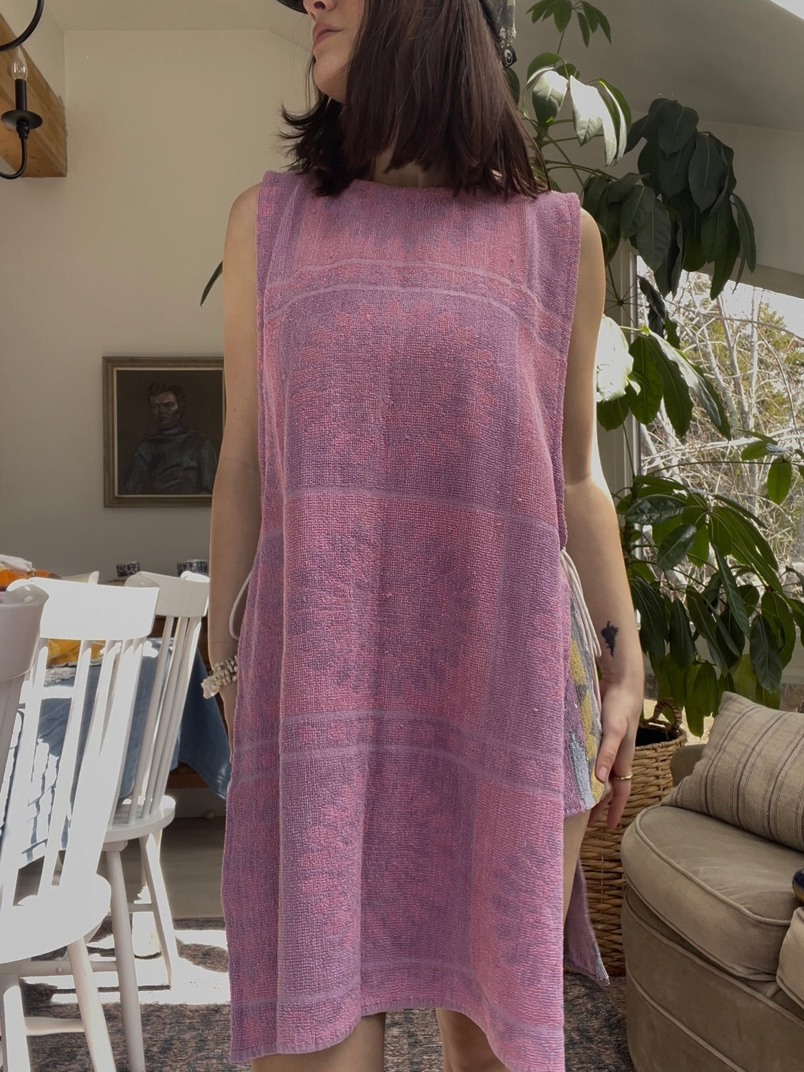 Towel coverup - Mulberry