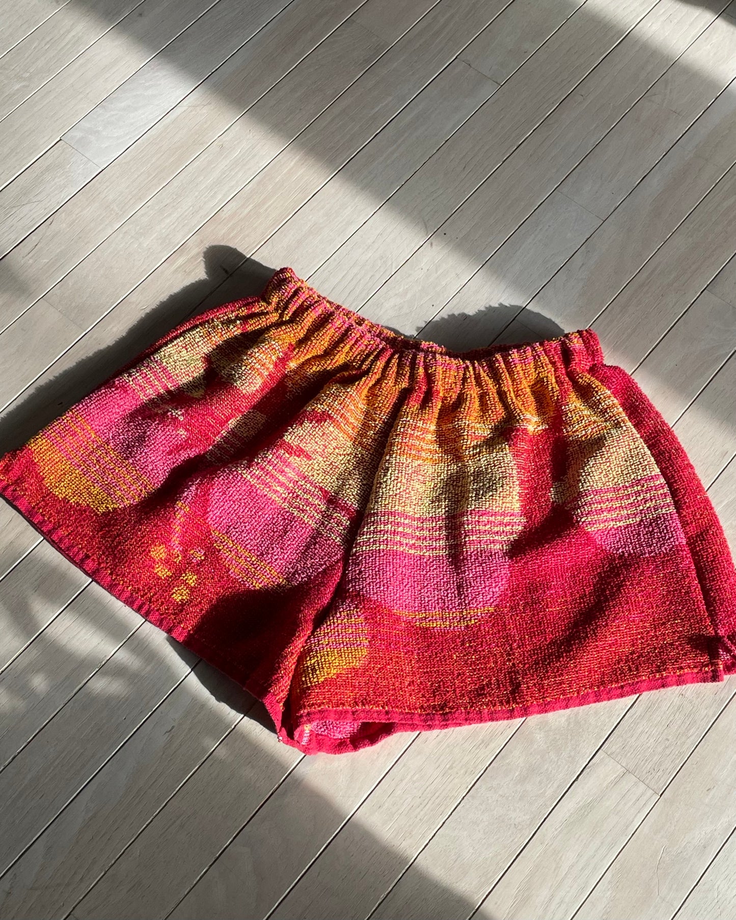 Towel short - Cherry hibiscus