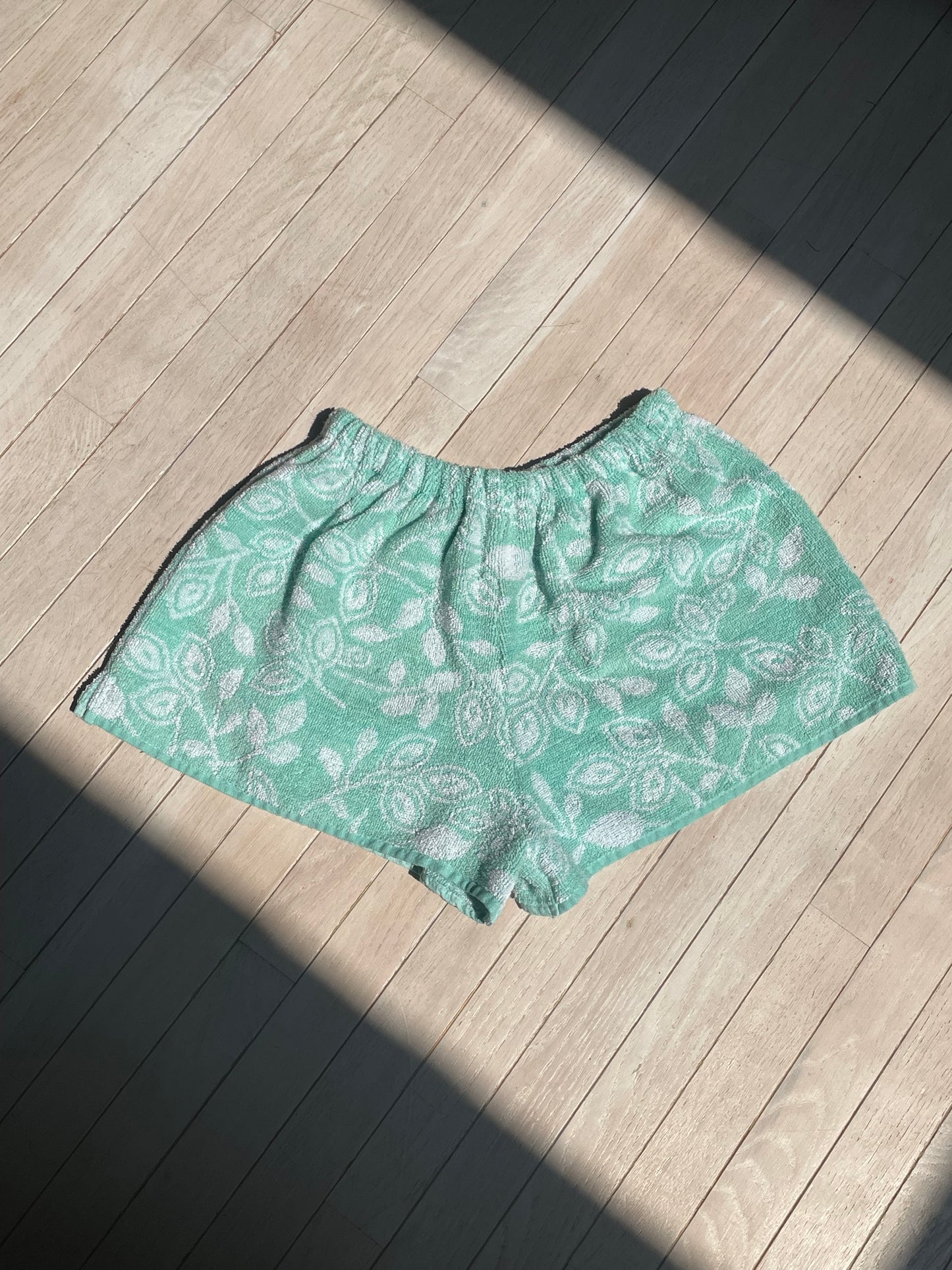 Towel short - turquoise