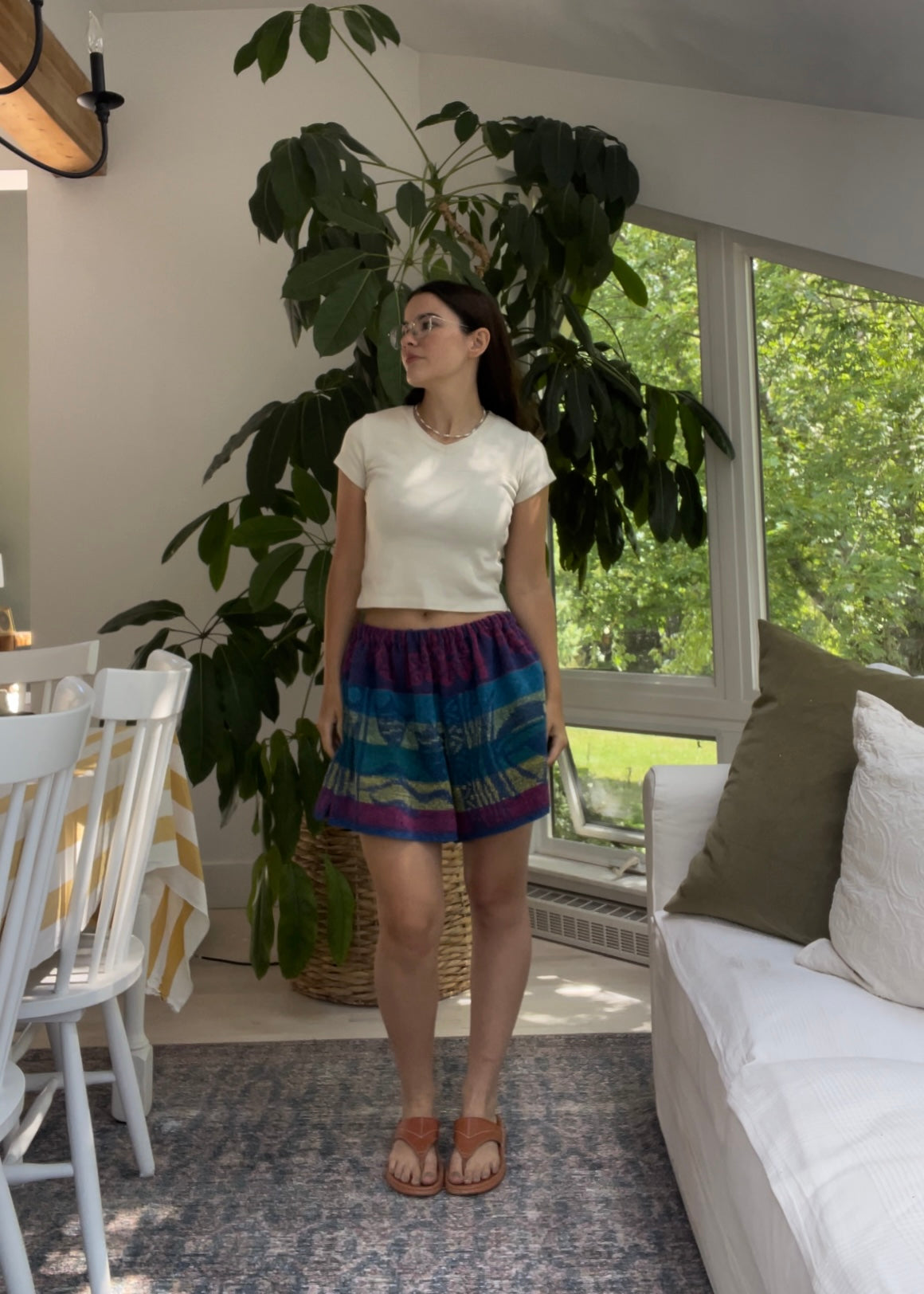 Towel short - Blue crush