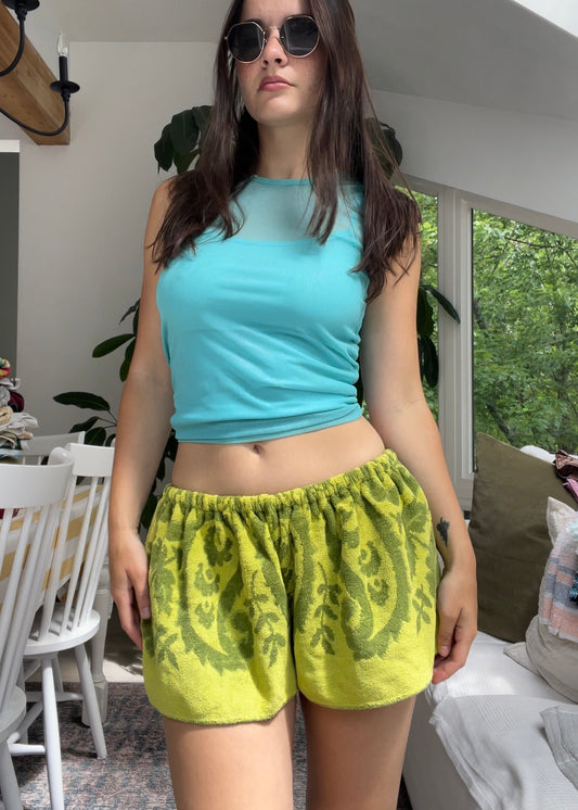 Towel mini short - Sweetgrass