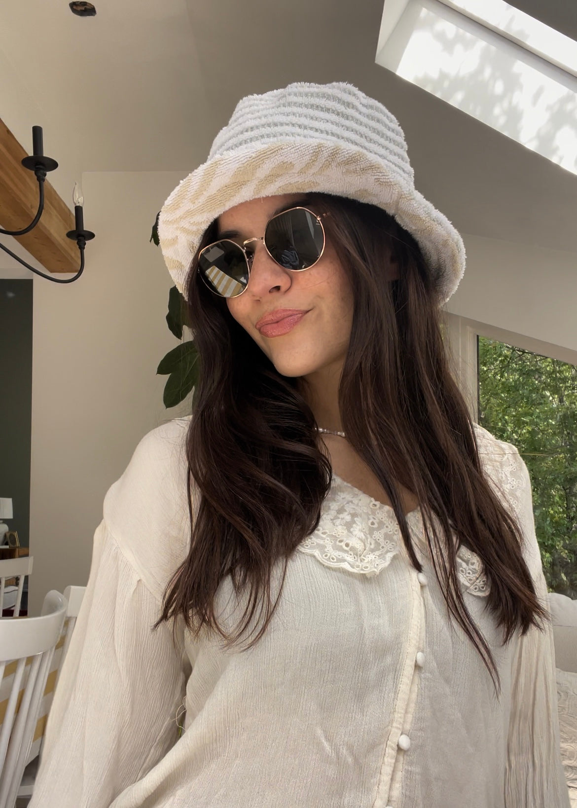 Towel bucket hat - spa day