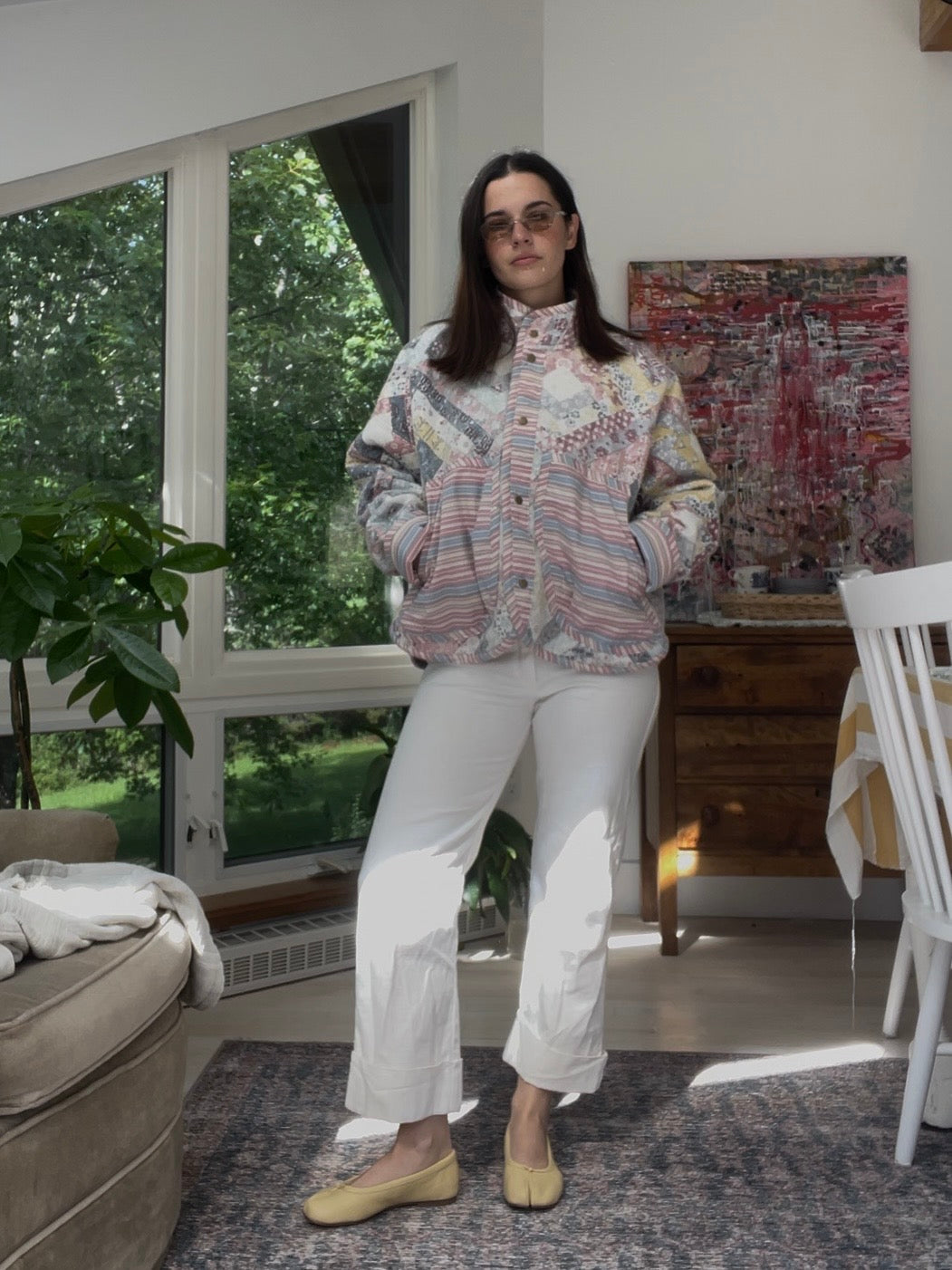 Blanket jacket - Pink lavender