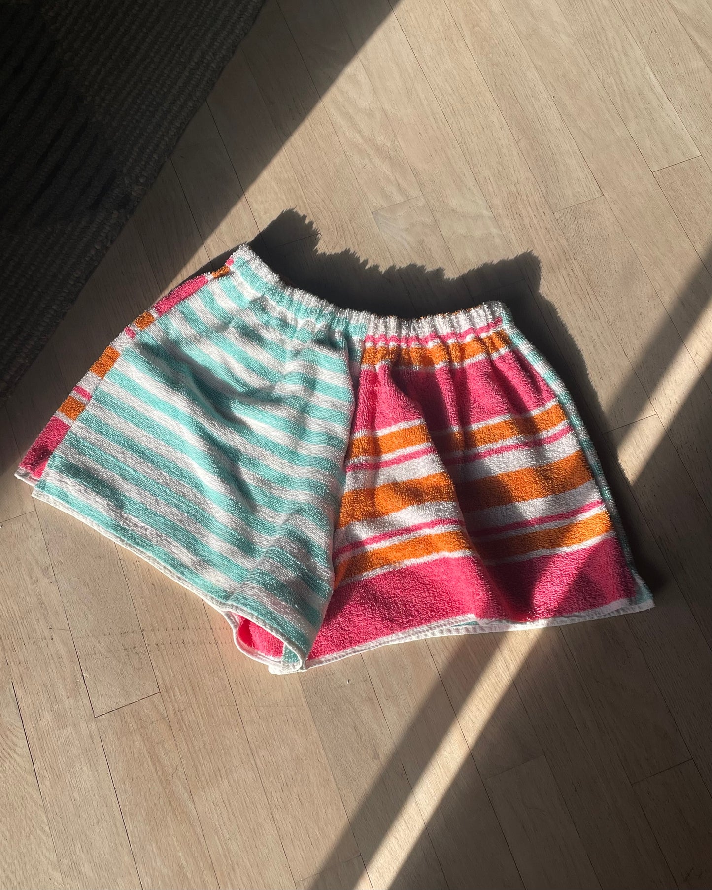 Towel short - Double stripe