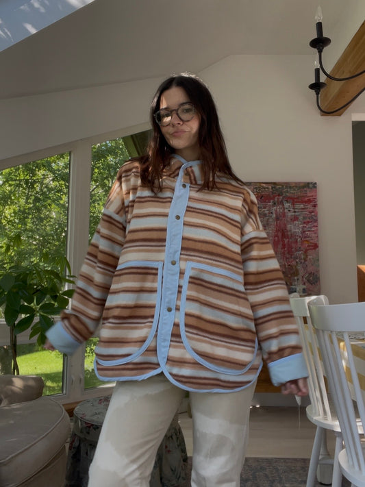 Blanket jacket - let’s groove