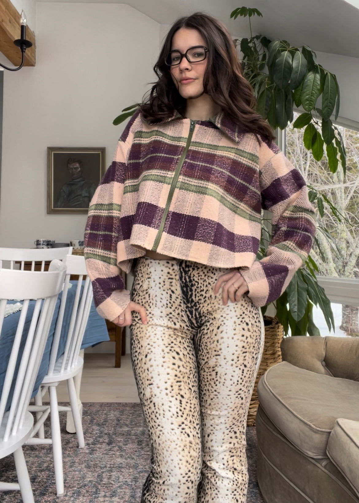 Blanket jacket - Plaid