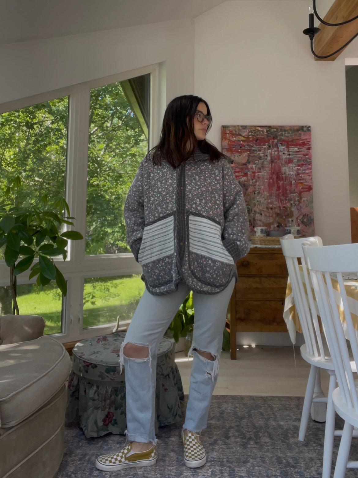 Blanket jacket - Mystic