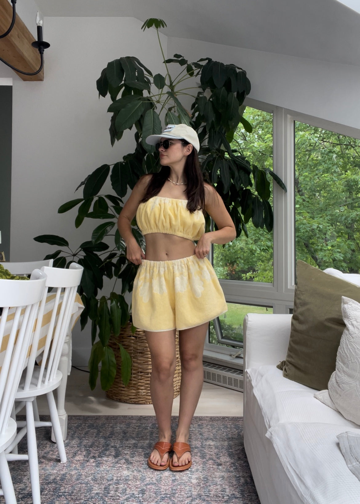 Towel set - Butter yellow