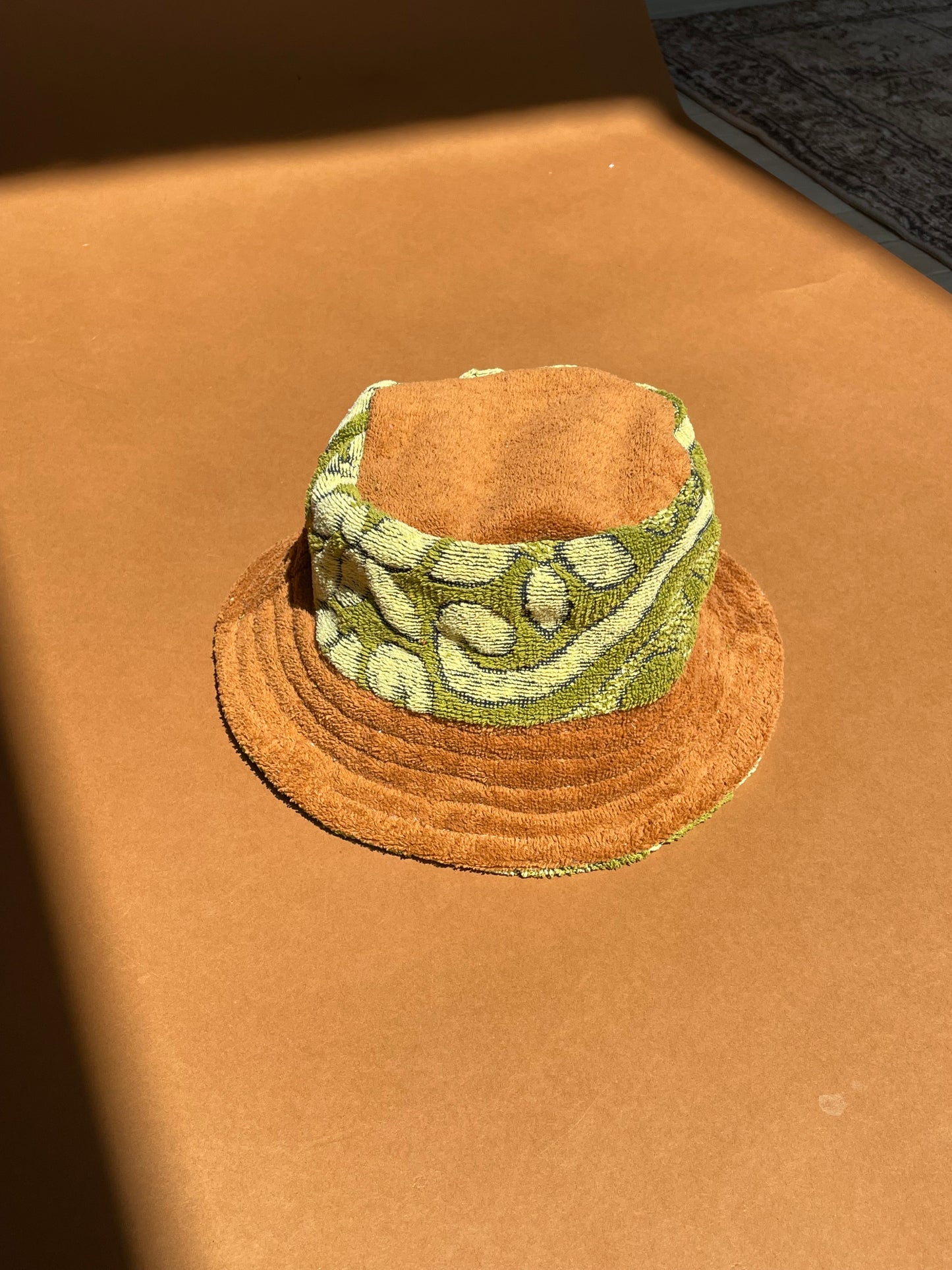 Bucket hat - Green floral