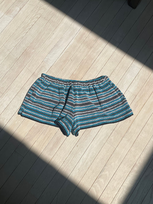 Towel mini short - Ocean
