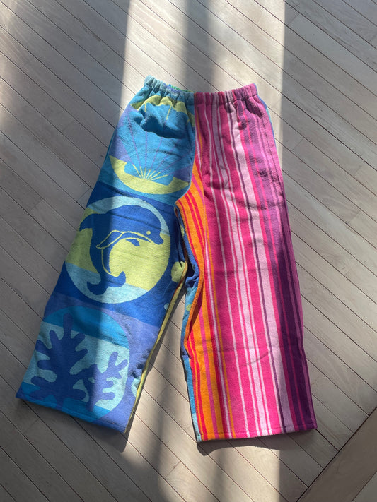 Towel pant - dolphin