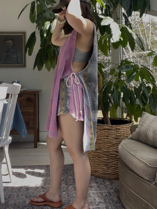 Towel coverup - Mulberry