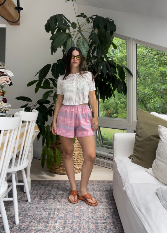 Towel short - Cotton candy