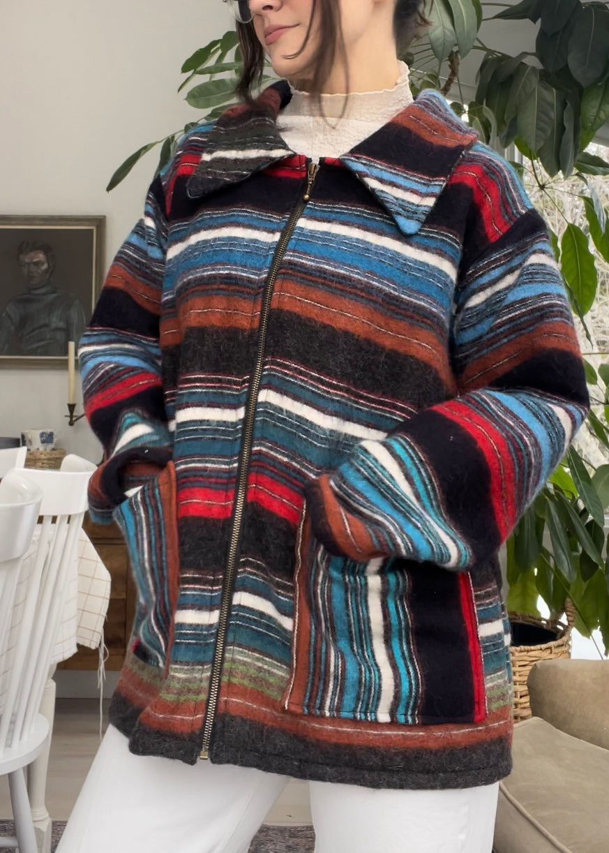 Blanket jacket - Stripe