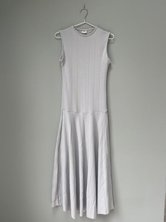 Light grey maxi dress