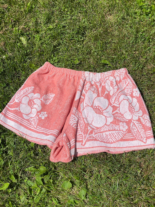 Towel short - Peony