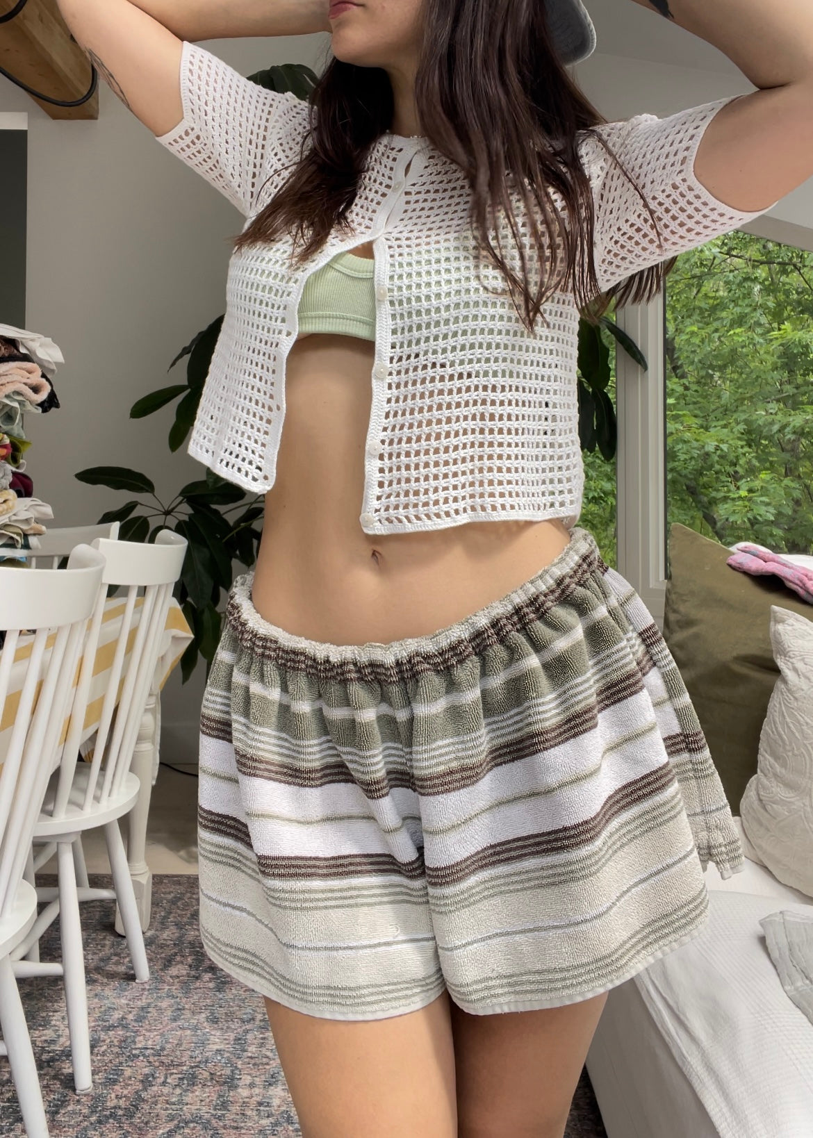 Towel short - Army