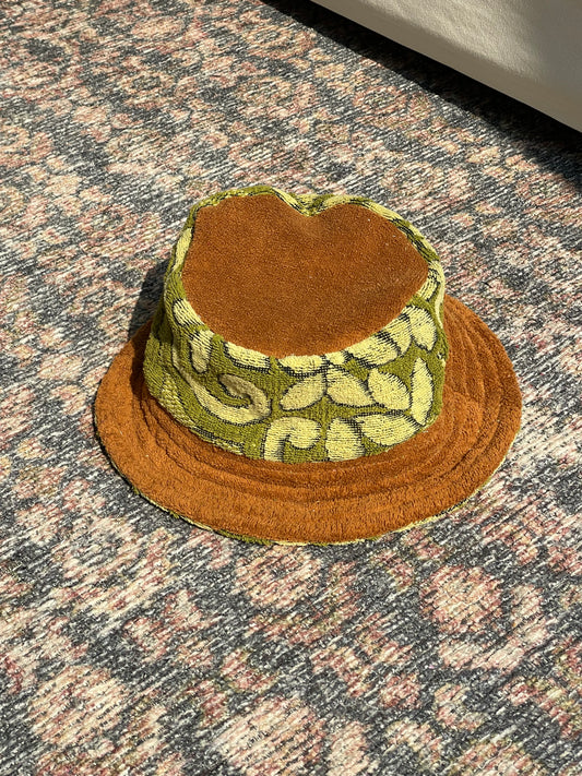 Bucket hat - Green floral