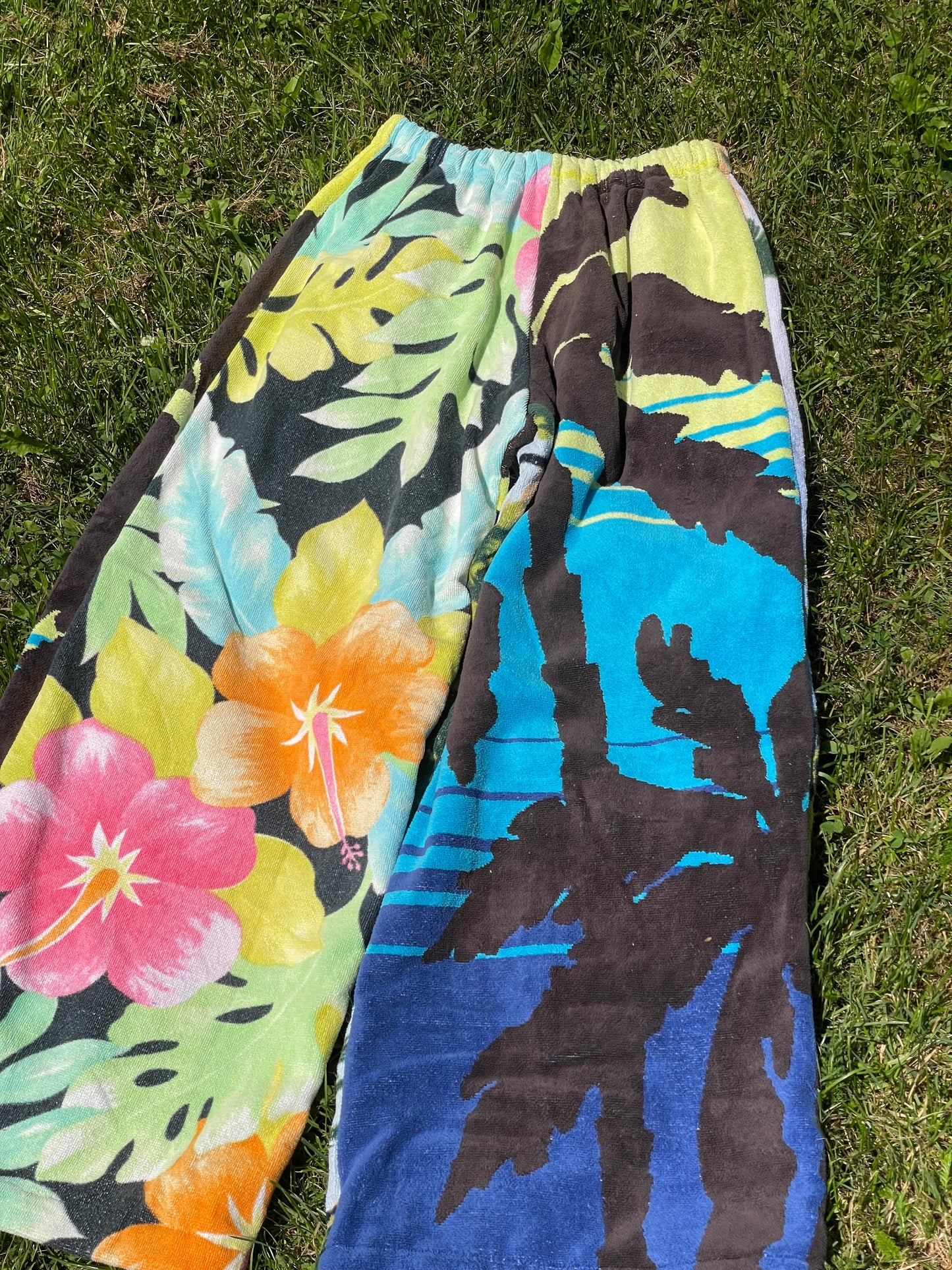 Towel pant - Palms