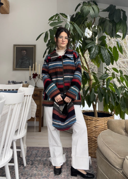 Blanket jacket - Stripe