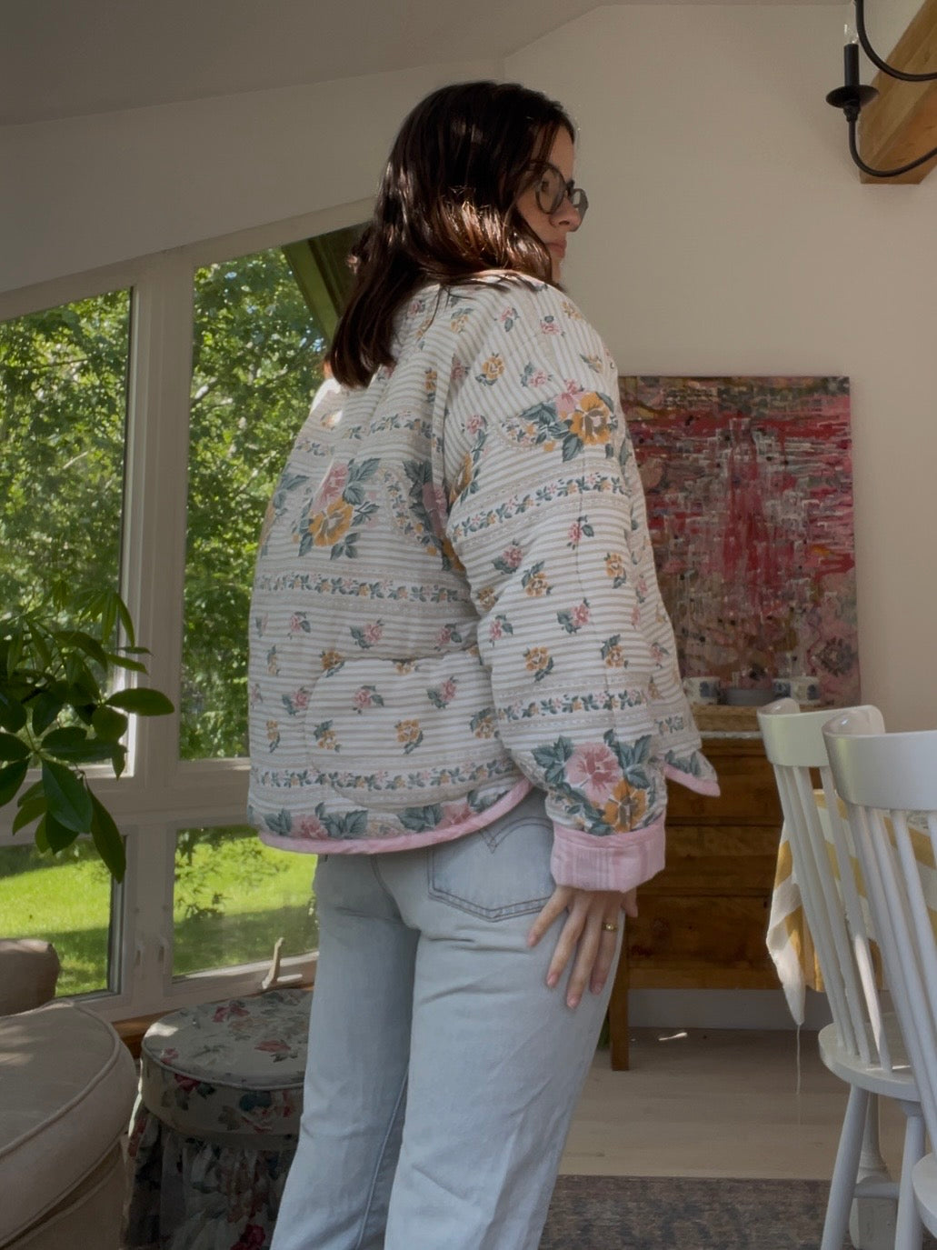 Blanket jacket - Rosebud