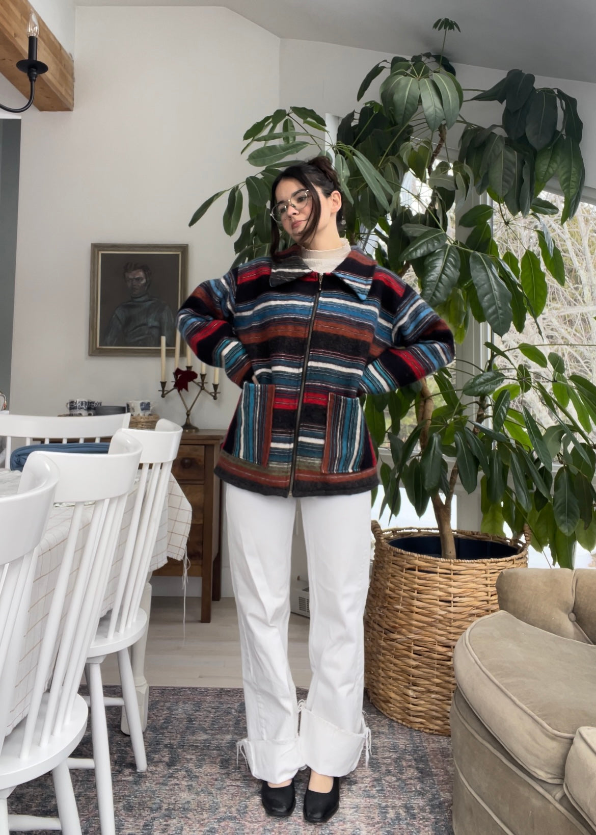 Blanket jacket - Stripe