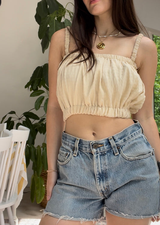 Nude tube top