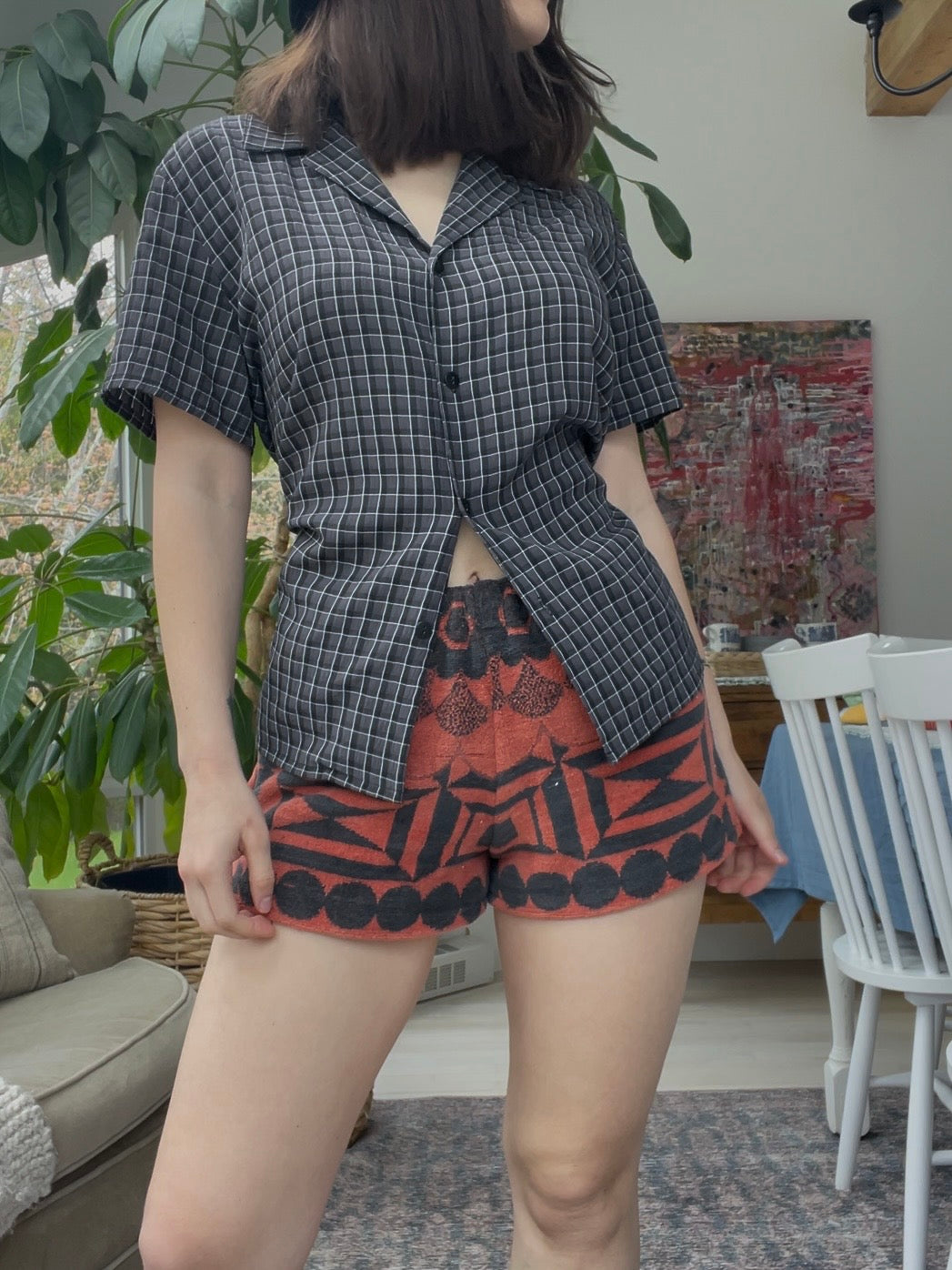 Towel short - Redwood