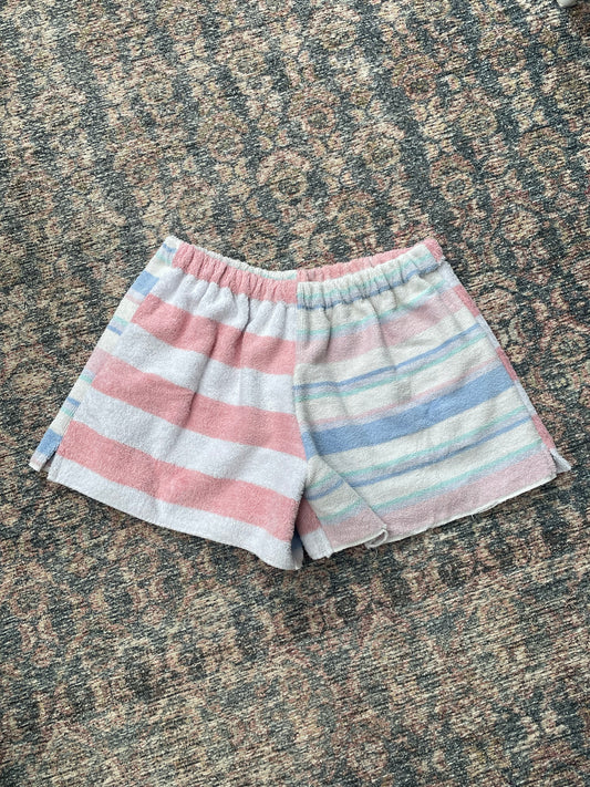 Towel short - Candy striper