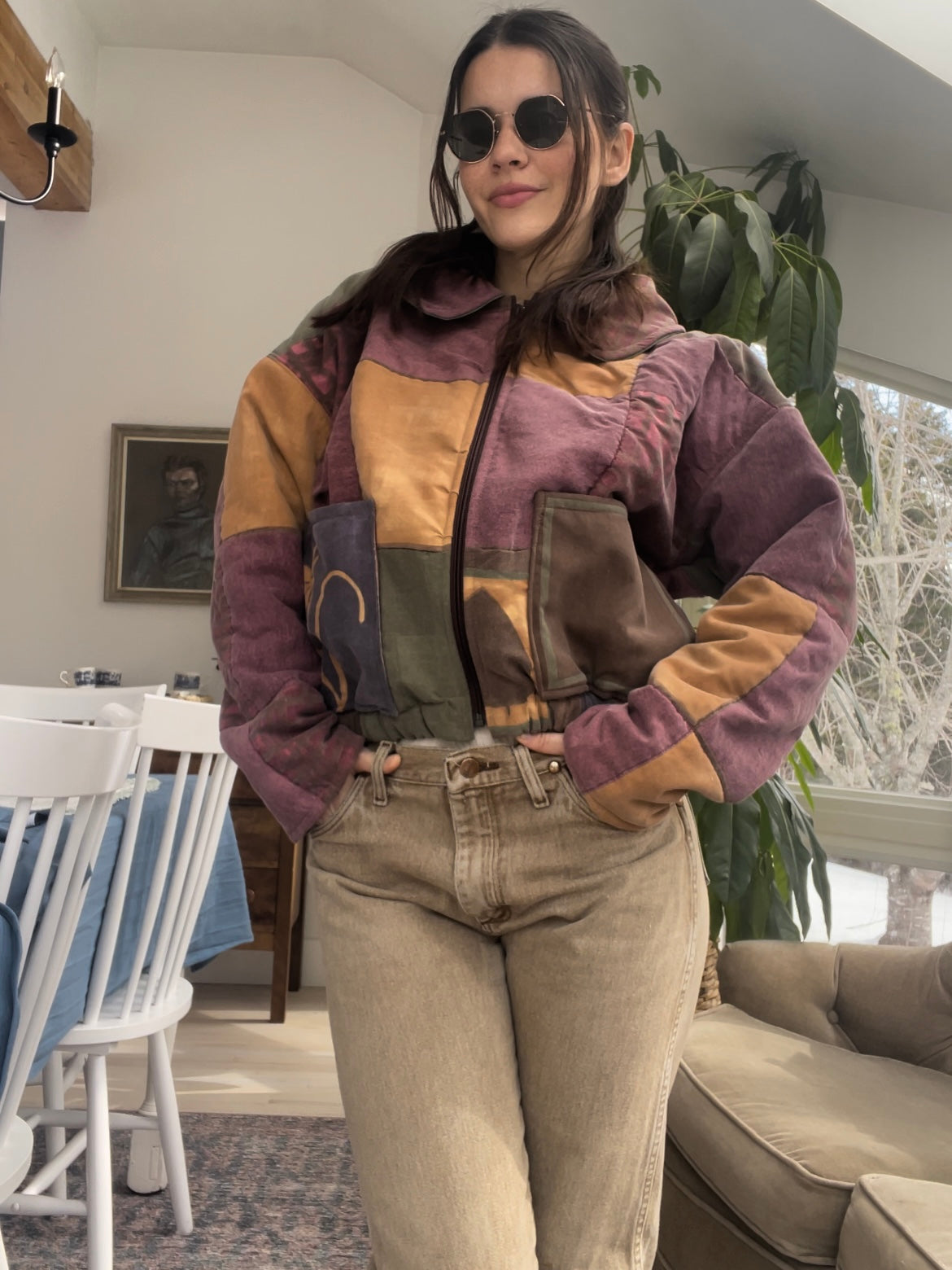 Blanket jacket - Pear