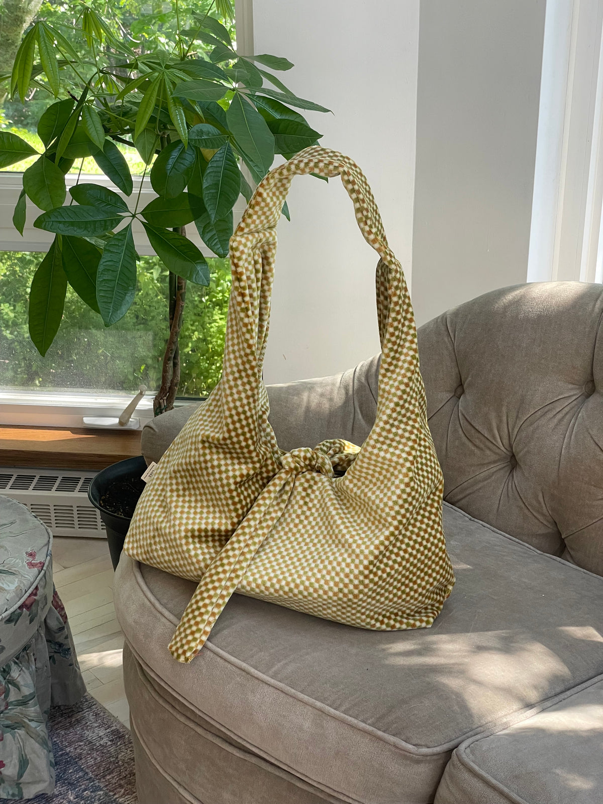 Slouch bag - checkered