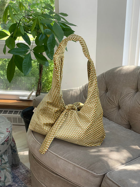 Slouch bag - checkered