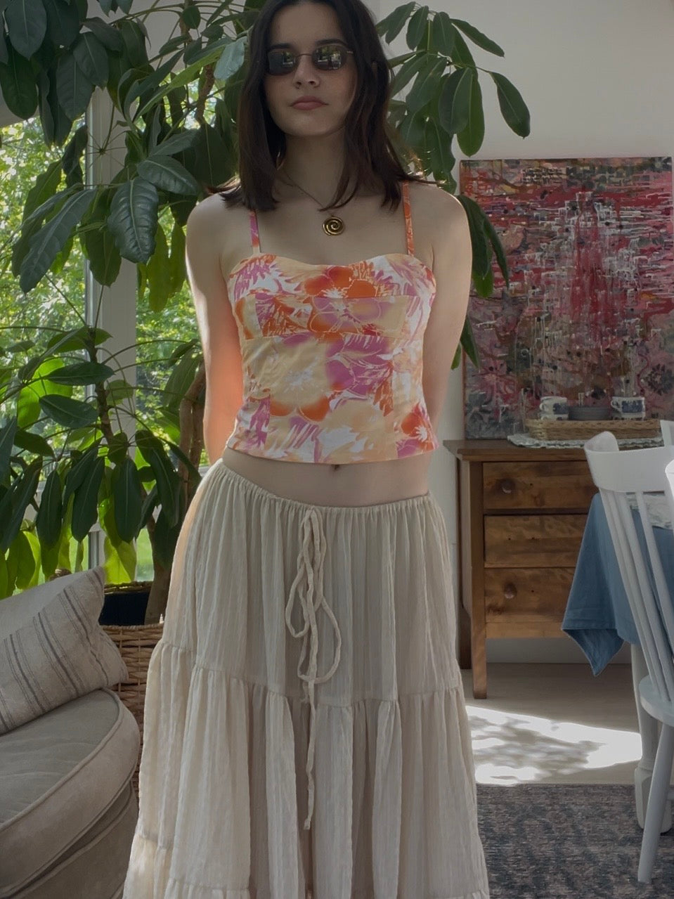 Hibiscus corset