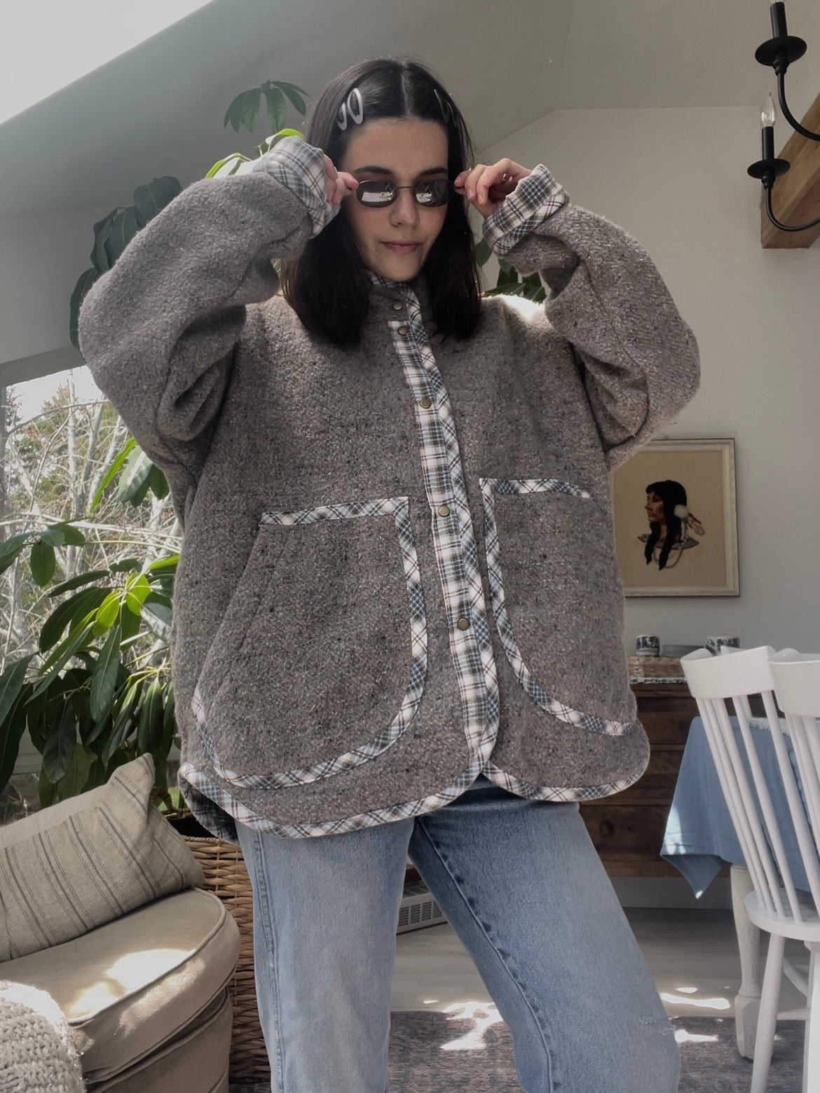 Blanket jacket - Railroad