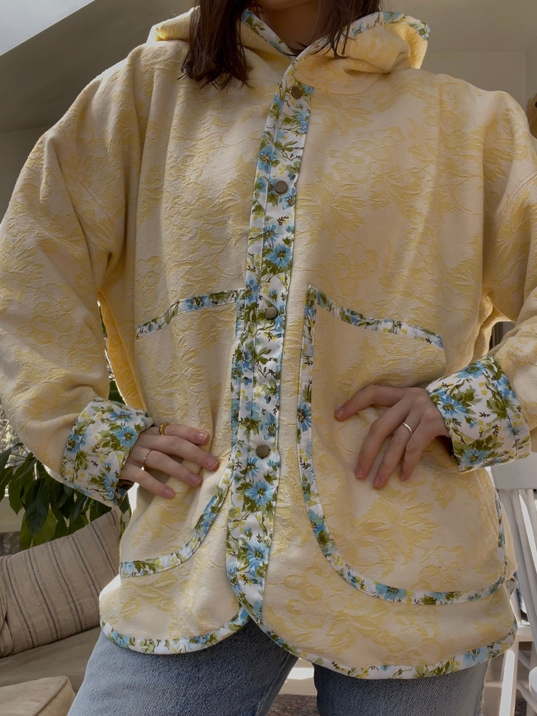 Butter yellow jacket