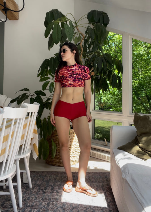 Boy shorts - Red
