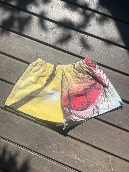Towel short - Caribbean sunset