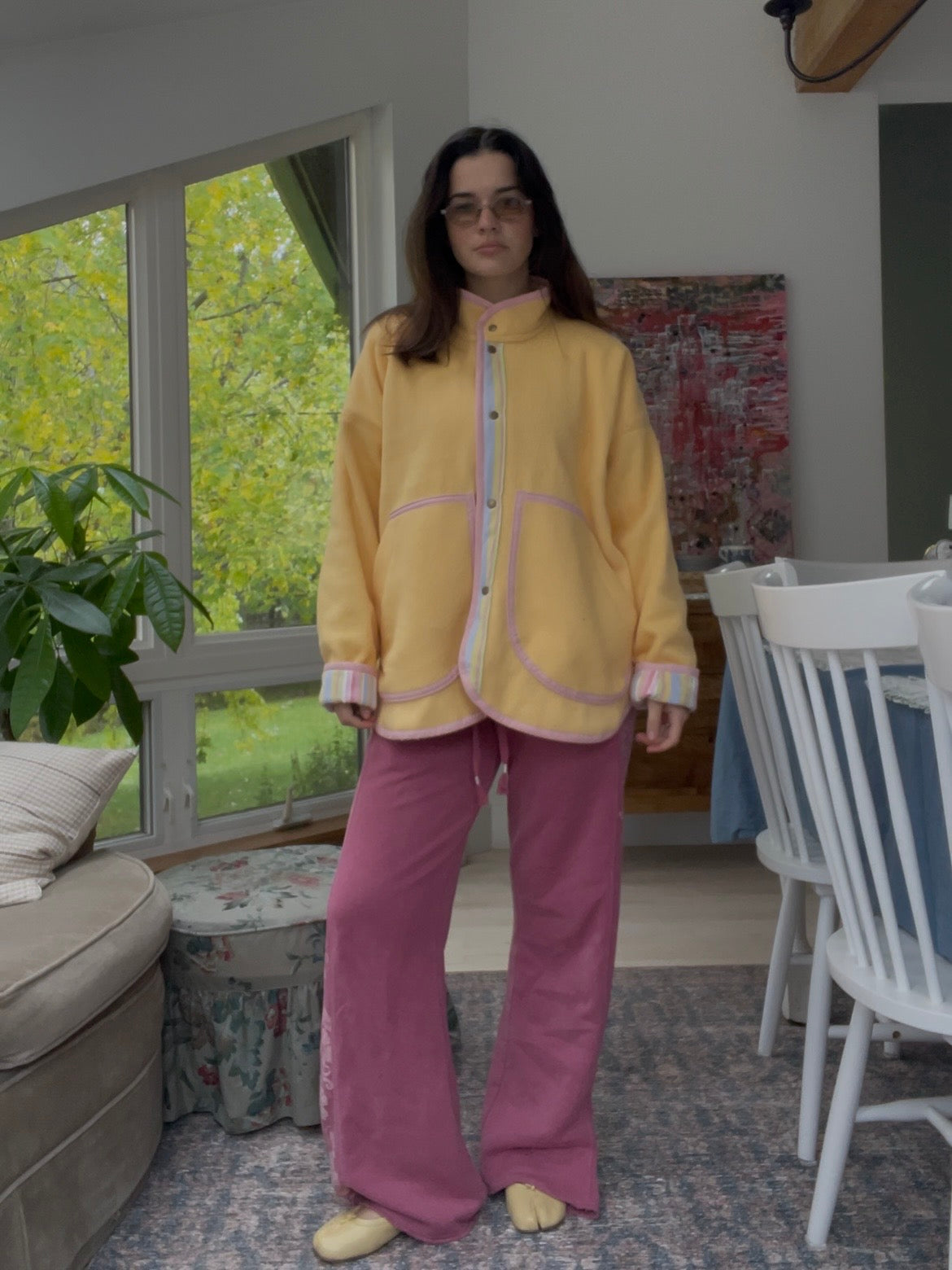 Blanket jacket - Sorbet