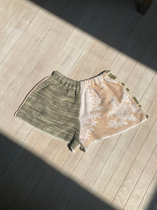 Towel short - Two tone