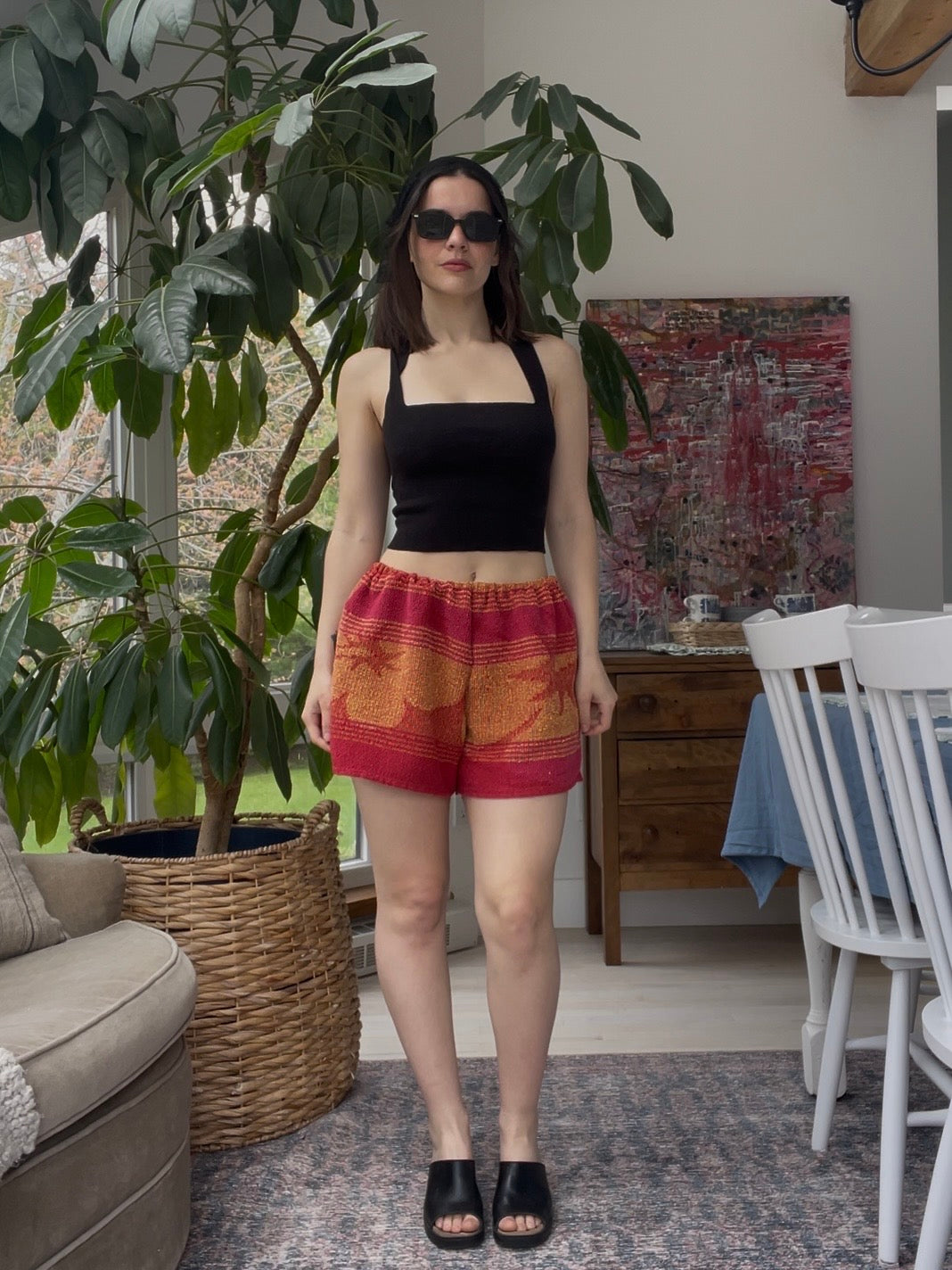 Towel short - Hibiscus
